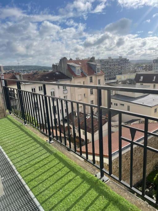 Appartement 3P Gare Terrasse Et Parking Prive فرانكونفيل المظهر الخارجي الصورة