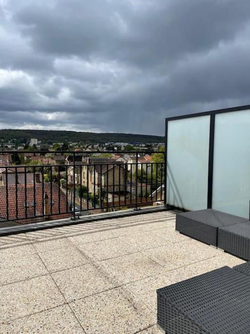 Appartement 3P Gare Terrasse Et Parking Prive فرانكونفيل المظهر الخارجي الصورة